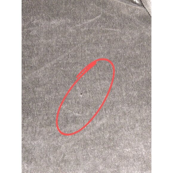 Velour Plush Hoodie Plus Size 2X Shiny Silver Kangaroo Pocket Faux Sherpa Lined - Picture 11 of 11